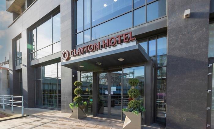 Clayton Hotel Main Entrance